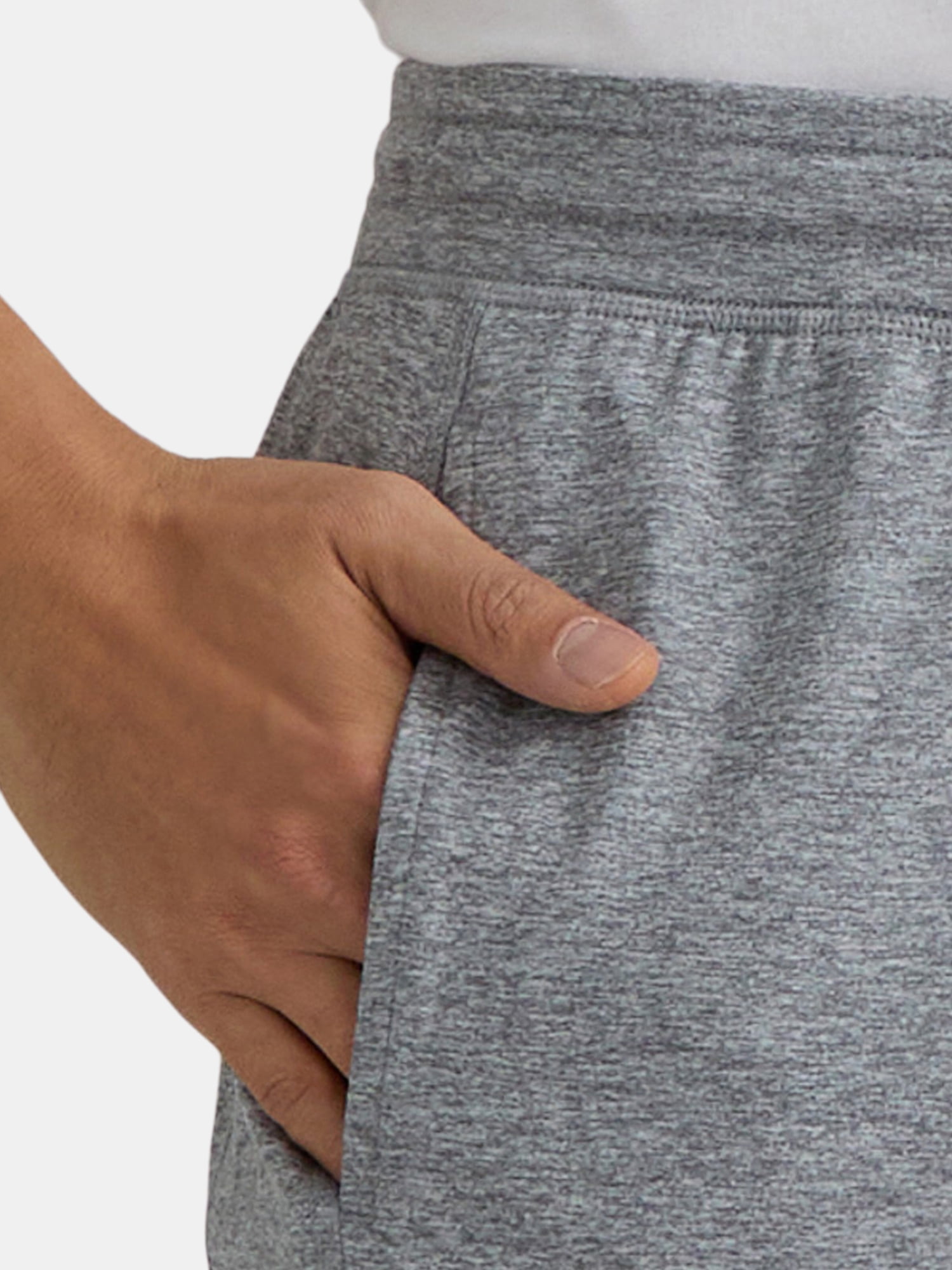 Athletic Works Men's and Big Men's Soft ButterCore Shorts, 6" & 8" Inseams, Sizes XS-5XL