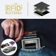 thumbnail image 3 of Monedero Travelambo, de piel, con bloqueo RFID, negro, 3 of 7