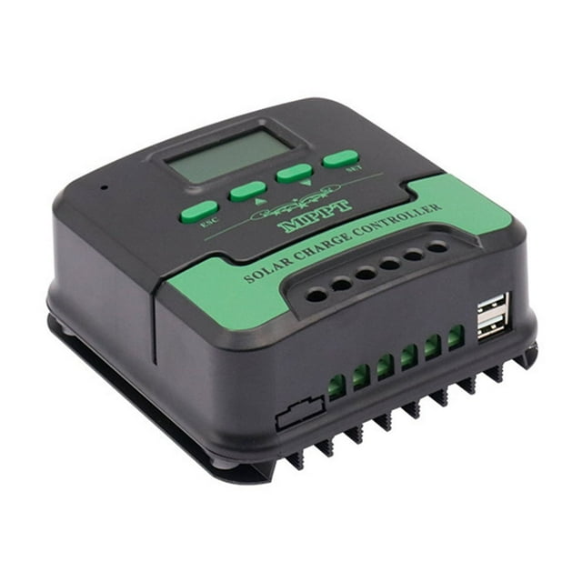 MPPT Solar Charge Controller 10A 20A 12V24V Auto LCD Display Solar Panel Regulator Battery Charger For Solar System Home Use ,Simple and Convenient to Set