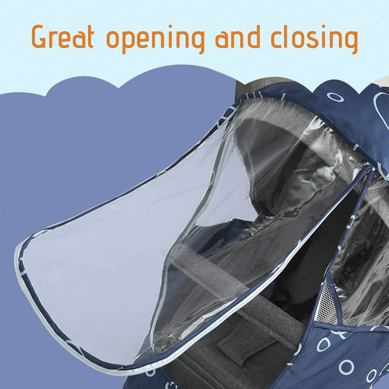 LWITHSZG Sun Shade for Strollers Bassinet Blackout Cover Universal Fit Stroller Cover for Sun Protection Waterproof Stroller Cover Stroller Sun