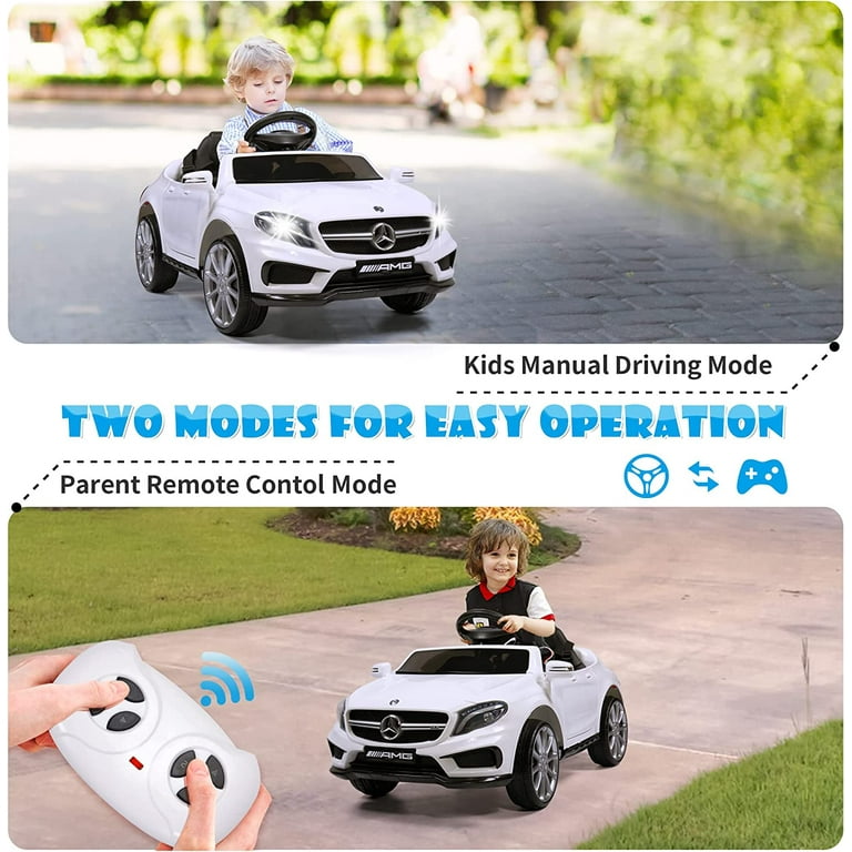 TOBBI 6V Licensed Mercedes Benz Kids Ride on Car W Remote Control