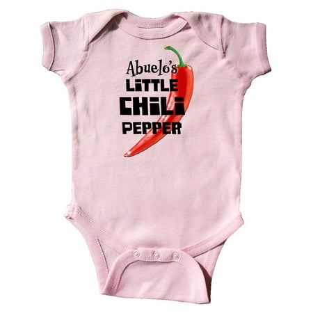 

Inktastic Abuelo s Little Chili Pepper Gift Baby Boy or Baby Girl Bodysuit