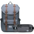 thumbnail image 1 of KAUKKO Laptop Outdoor Backpack, Traveling Rucksack Fits 15.6 Inch Laptop(5-7-Grey[2PC]), 1 of 5