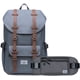thumbnail image 1 of KAUKKO Mochila para computadora portátil para exteriores, mochila de viaje para computadora portátil de 15.6 pulgadas (5-7-gris [2PC]) KAUKKO EP5-7-Grey[2PC], 1 of 5