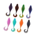 thumbnail image 4 of S SERENABLE 8 Pcs Leurres de Pêche Souples Accessoires Appâts de Pêche pour Poisson-Chat Bar Perche, 4 of 9