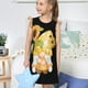 thumbnail image 4 of Balery Sunflower Gnomes 3 Camisón de princesa para niñas, pijama de algodón con mangas abullonadas, suave y bonito.-XX-Large, 4 of 6