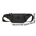 thumbnail image 3 of Byujiro Waterproof Men's Chest Bag Leisure Travel Cell Phone Bag Outdoor Sports Small Piecess Storage Crossbody Sling Bag, 3 of 6