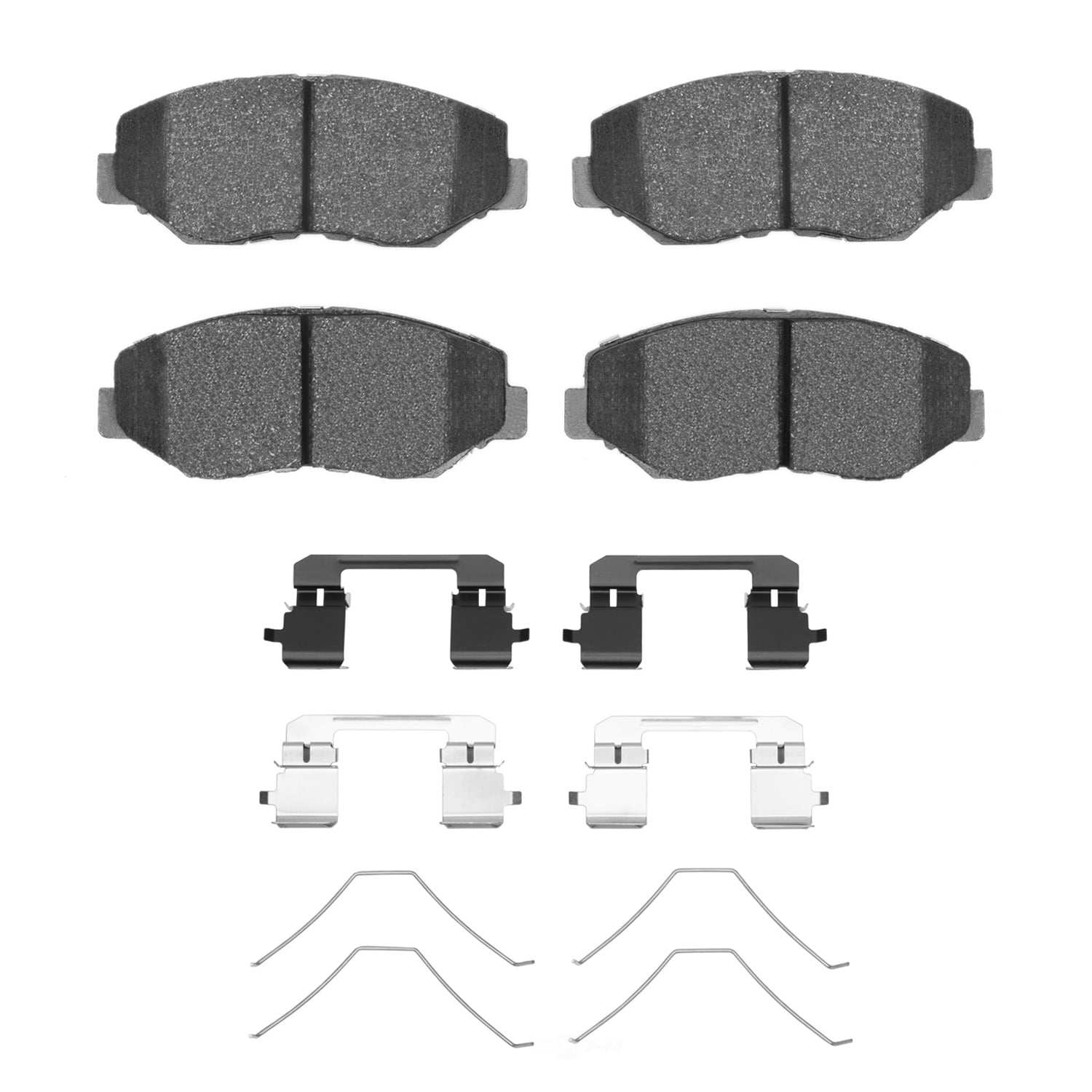 Dynamic Friction Company 1551-0914-03 DFC 5000 Advanced Brake Pads - Ceramic and Hardware Kit - OE