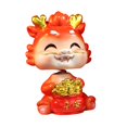 thumbnail image 4 of Figura de dragón de año Nuevo Chino con cabeza móvil, adorno de , decoración para salpicadero de coche, escritorio, estatua de fortuna china , Estilo Estilo B, 4 of 8