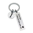 thumbnail image 5 of Drive Safe Keychain For Boyfriend I Love You Keychains I Need You Here With Me Key Rings E, 5 of 5