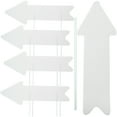 thumbnail image 4 of Zonhebin 5 Blank Arrow Yard Sale Signs with Stakes - White Plastic, 4 of 6