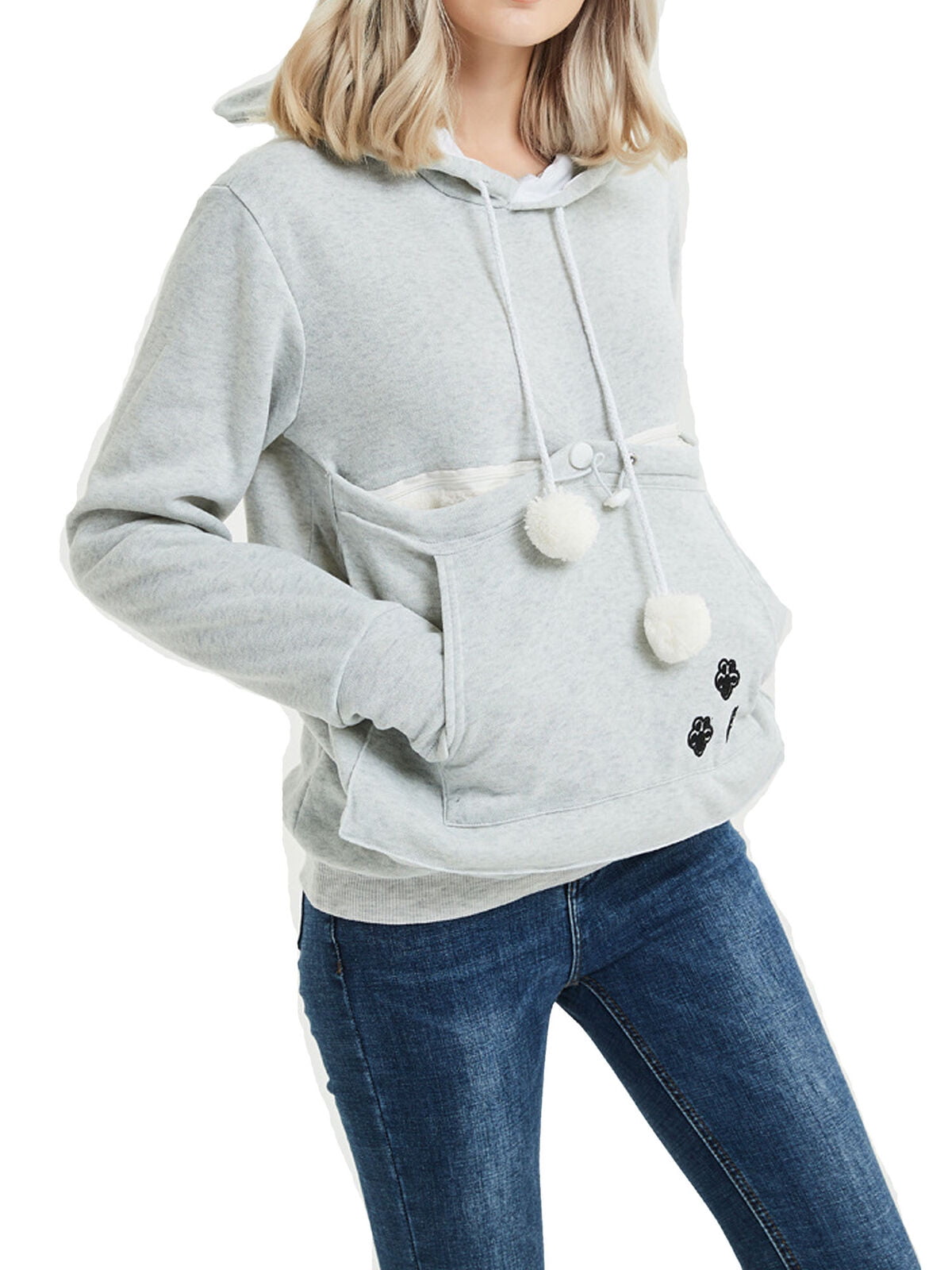 cat carrier hoodie