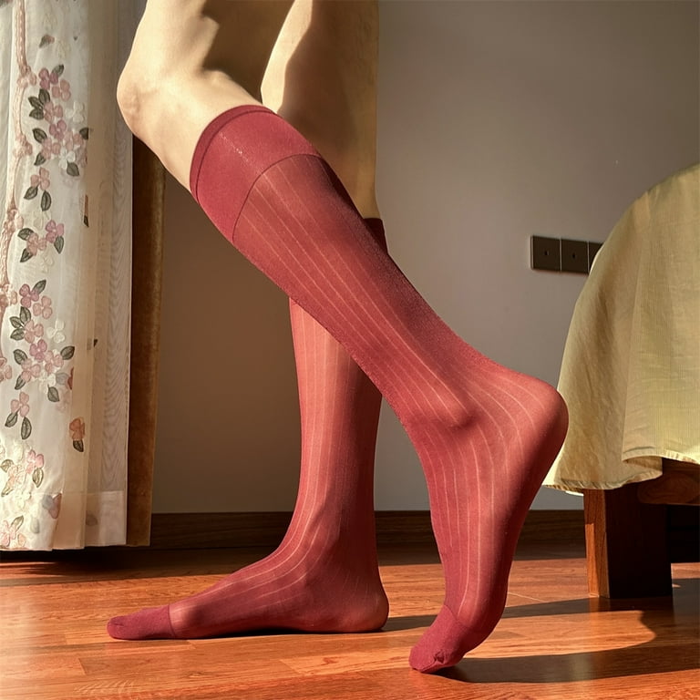 mens sheer nylon dress socks Amazon.com: EINCORN Mens Nylon Sheer Suit Socks Business Dress Socks  Elastic Thin Striped See Through Formal Dress Short Tube Ankle Socks :  Clothing, Shoes & Jewelry