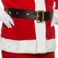 thumbnail image 5 of UNDERWRAPS Red Plush Santa Suit - 6 PIECE Plush Santa Costume Christmas Suit Red Santa Claus Costume, Soft Plush Costume Adult with Santa Hat and Boots, 5 of 6