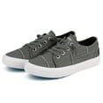 thumbnail image 4 of JENN ARDOR Women Casual Low Top Platform Canvas Sneakers, 4 of 6