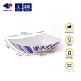 thumbnail image 2 of Bandejas de comida Jolly Chef, papel de 1 kg, 250 unidades, bote desechable, 2 of 7