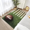 thumbnail image 2 of Sports Football Area Rugs, American Football Game Pattern Carpet, Washable Non Slip Low Pile Soft Rug for Living Room Bedroom Decor Mat 5x6ft, 2 of 8