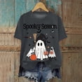 thumbnail image 2 of Towmus Halloween Womens Shirt Fall Tee Shirt Funny Graphic Clothes Halloween Tshirts Women, 2 of 4