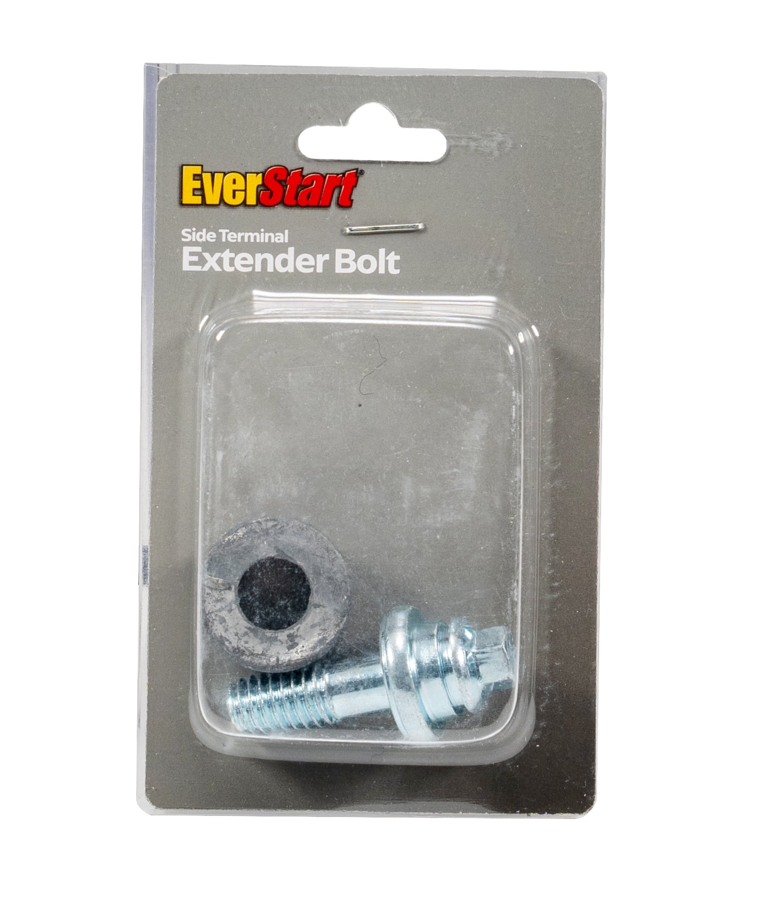(2 pack) EverStart 928W Side Terminal Battery Mounting & Installation Parts, Plated Steel, Black