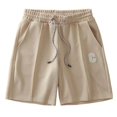 thumbnail image 1 of Waffle Design Loose Fit Men's Shorts Perfect for Vacations and Leisure Time, 1 of 10