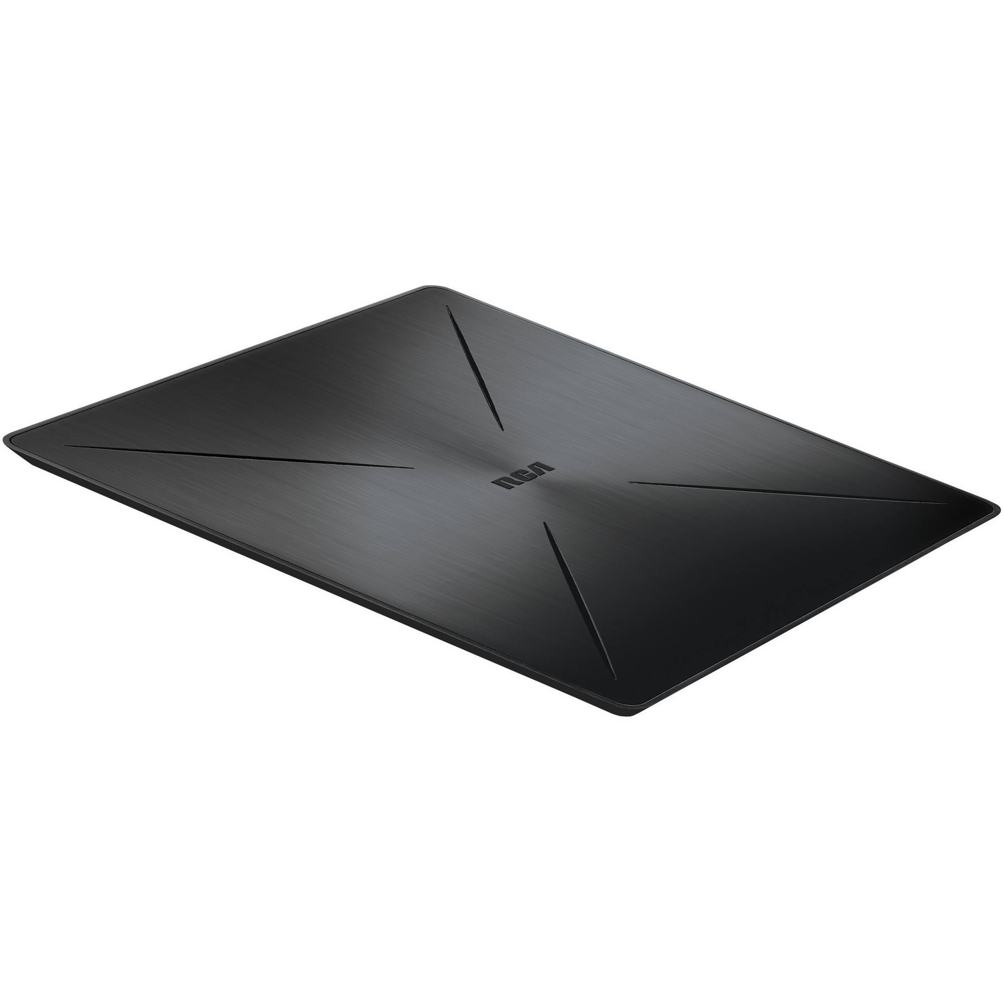 RCA Amplified Indoor Flat Black HDTV Antenna - Multi-Directional with Built-in Stand & up to 55-mile Range ANT1560E - image 3 of 8
