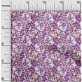 thumbnail image 2 of oneOone Cotton Poplin Purple Fabric Abstract Sewing Craft Projects Fabric Prints By Yard 42 Inch Wide, 2 of 5