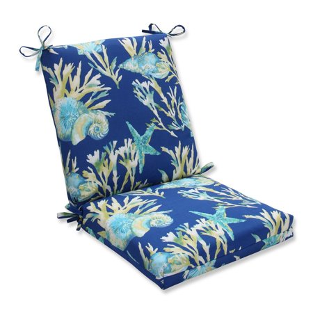 40.5" Blue and Green Tropical Island Outdoor Patio Squared ...