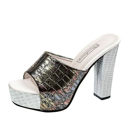 

Luiyenes Women s Platform Shoes -heeled High-heeled Sandals High-heeled Fashion Women s sandals