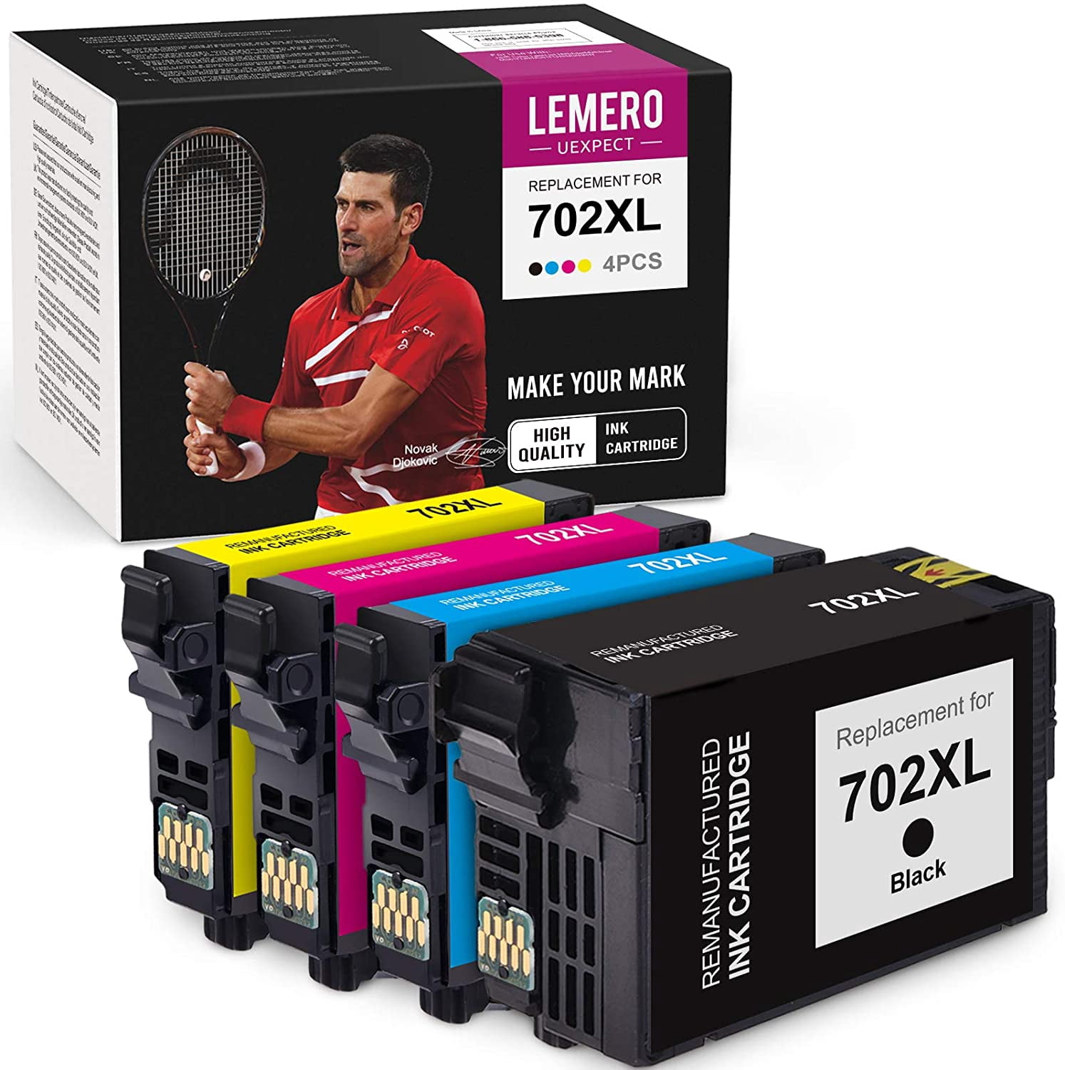 LemeroUexpect Remanufactured 702XL for 