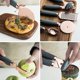 thumbnail image 3 of Juego de 7 utensilios de cocina de acero inoxidable de oro rosa, cortador de ajo, pala, pelador, rallador de queso, utensilios de cocina, accesorios de cocina, rosa, 3 of 3