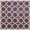 thumbnail image 6 of SAFAVIEH Chatham CHT732F Handmade Purple / Ivory Rug, 6 of 10