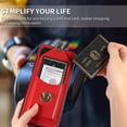 thumbnail image 2 of Crossbody Wallet Women Case for Samsung A25 5G,[RFID Blocking] Credit Card Holder with Should Strap,Premium PU Leather Purse Metal Buckle Folio Flip Cover for Samsung Galaxy A25 5G, Red, 2 of 8