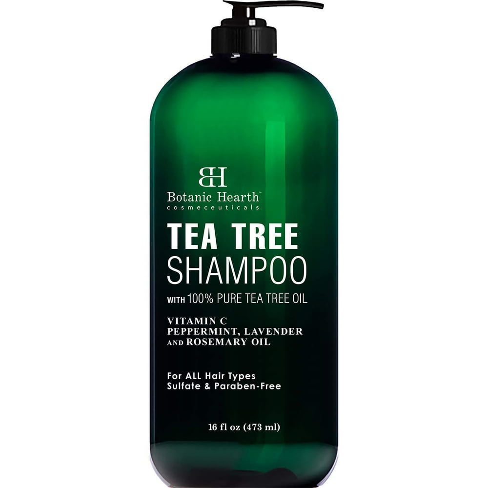 Botanic Hearth Tea Tree Shampoo Fights Dandruff and Dry Scalp For Daily Use Men and Women