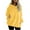 Fall Clothes Yellow, variant on Womens Plus Size Fleece Hoodies, Long Sleeve Pullover for Women Fall Fashion Loose Fit Solid Color Warm Sherpa Thin Sweaters with Pockets