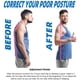 thumbnail image 5 of Corrector de postura Getinfit One, banda correctora de soporte para columna vertebral, espalda y hombros, faja ajustable, alivio del dolor de espalda jorobada, 5 of 5