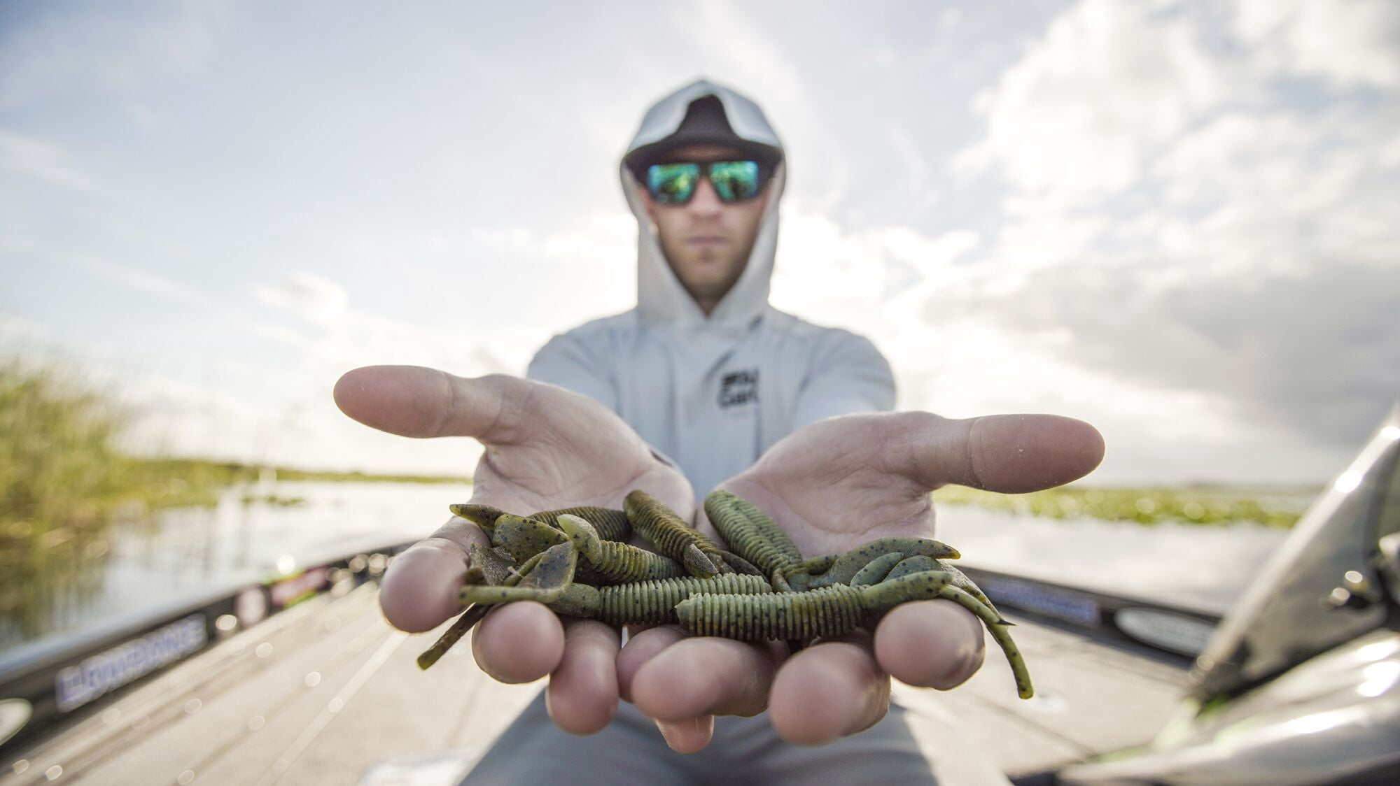 Berkley PowerBait® MaxScent Creature Hawg, 4 in, Creatures, Rusty Craw (8 Count)