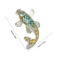 thumbnail image 4 of Natural Crystal Fish Figurine Artificial Fish Ornaments Car Home Decorations, 4 of 21