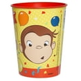 thumbnail image 2 of Unique Industries Curious George Plastic Cup, 16 oz, 1 Count, 2 of 4