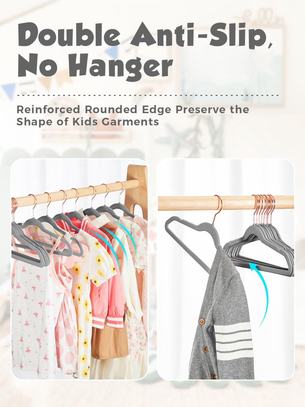 14 inch-50P Gray Clothes Hanger