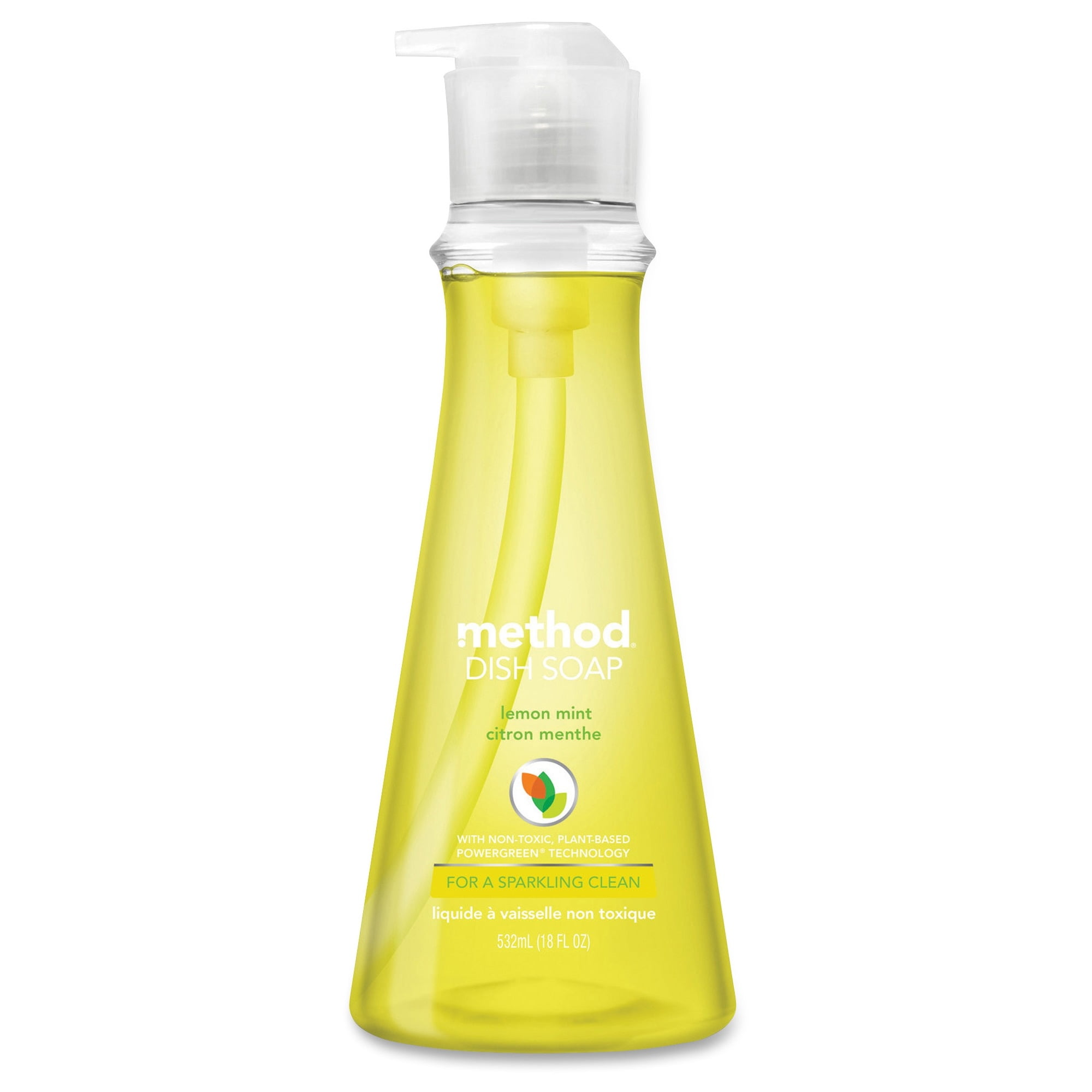 Method Dish Soap - For Dish, Sink - 18 fl oz (0.6 quart) - Lemon Scent - 1 Each - Non-toxic - Light Yellow Method Dish Soap - For Dish, Sink - 18 fl oz (0.6 quart) - Lemon Scent - 1 Each - Non-toxic - Light Yellow