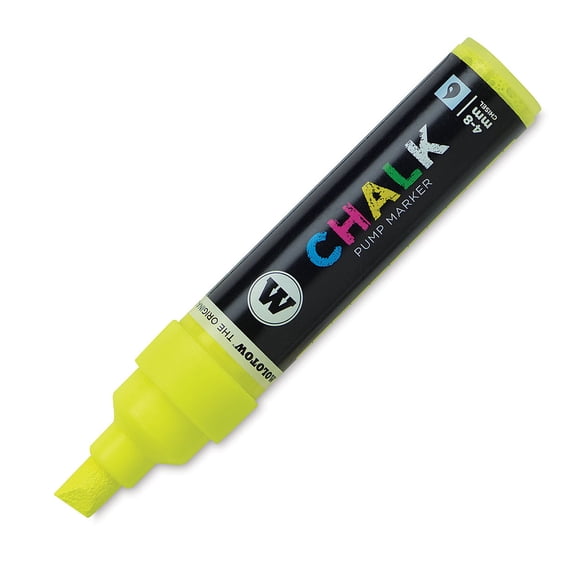 Molotow Chalk Marker - Neon Yellow 4-8 mm