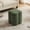 Green, variant on Gericco 17" Ottoman Upholstered Flower Storage Footrest Chenille for Bedroom & Living Room, Ginger