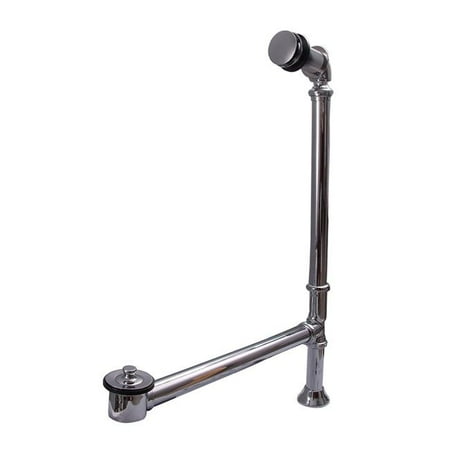 

Pivoting Tub Waste and Overflow in Polished Chrome