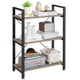 thumbnail image 1 of Librero Organizador de 3 Niveles, Estante Organizador de Cocina, Mueble Repisas para Sala, Estantería Pequeño Recamara, Fácil de Montar, 60x27x84.5cm, 1 of 7