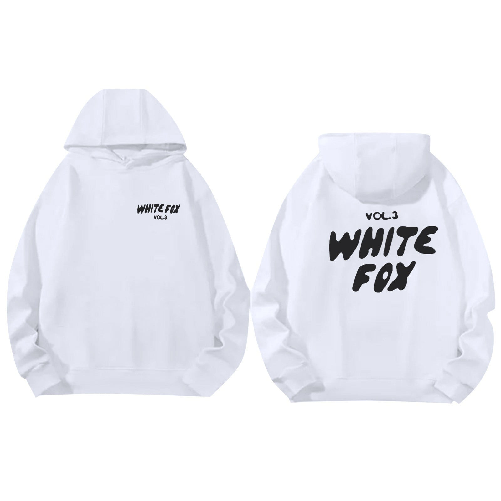 WhiteFox Clearance Hoodies for Men Women Teen Girls Long Sleeve