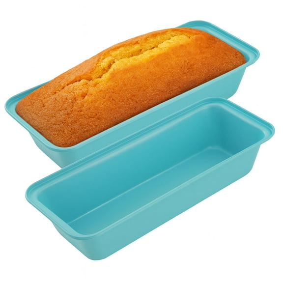 LIMICAR 13x4 Inch Extra Large Loaf Pan, Nonstick Bread Pan for Baking, Long Bread loaf pan Easy to Clean, 2 lb Dough Capacity, 2 Pack
