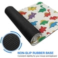 thumbnail image 6 of Long Mouse Pads for Desk,White Cartoon Colorful Dinosaurs Pattern Desk Mats on Top Of Desks, Desk Mouse Pad Extra Large with 3mm Non-Slip Base and Stitched Edge for Gaming,Office,Work,Home 31.5"x11.8", 6 of 6