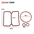 thumbnail image 1 of 8Pcs/Set Nitrile Rubber Sealing Ring For Oil Free Air Compressor Cylinder Head, 1 of 2