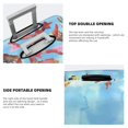 thumbnail image 5 of Lsque Sea and Fish Printed Luggage Cover, Travel Luggage Protector,Scratch and Dirt Resistant, Fits 18-32 Inch Luggage - Medium, 5 of 9