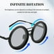 thumbnail image 2 of 1-9 Gears Adjustable Tint Sunglasses for Men UV400 Polarized Fishing Sunglasses, UV Protection Glasses Round Shady Rays for Outdoor Travel, 2 of 5
